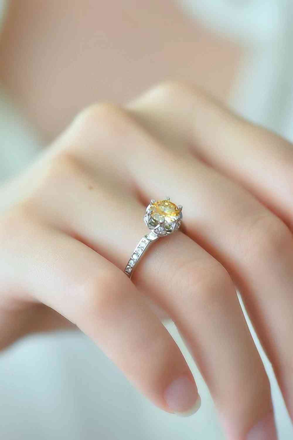 You'are My Lover 2 Carat Moissanite Ring for a perfect OOTD – dress to impress outfits from Amexza