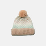 Gradient Knit Hat with Pompom for a perfect OOTD – dress to impress outfits from Amexza