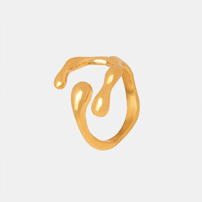 18K Gold-Plated Irregular Open Ring for a perfect OOTD – dress to impress outfits from Amexza