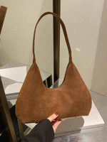 Solid Color Shoulder Bag for a perfect OOTD – dress to impress outfits from Amexza