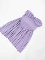 Ruched Sweetheart Neck Tube Dress