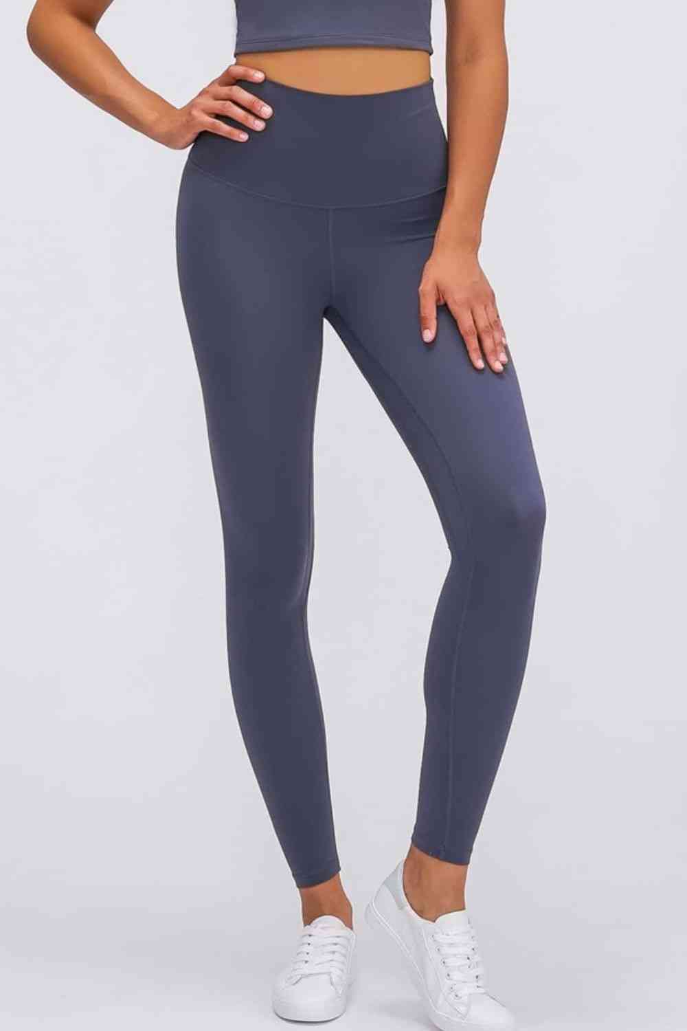 Millennia Ultra Soft High Waist Leggings Steel for a perfect OOTD – dress to impress outfits from Amexza