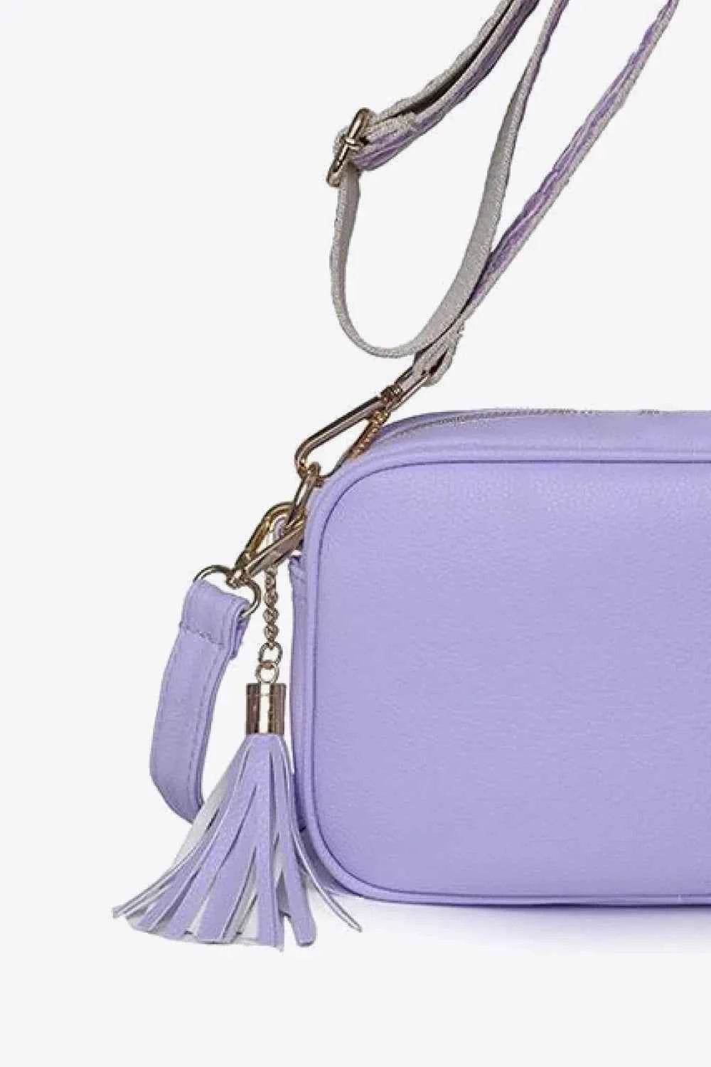 PU Leather Tassel Crossbody Bag for a perfect OOTD – dress to impress outfits from Amexza