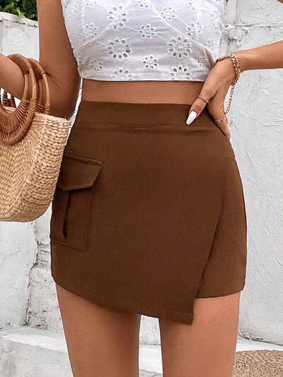 Perfee Pocketed High Waist Shorts for a perfect OOTD – dress to impress outfits from Amexza