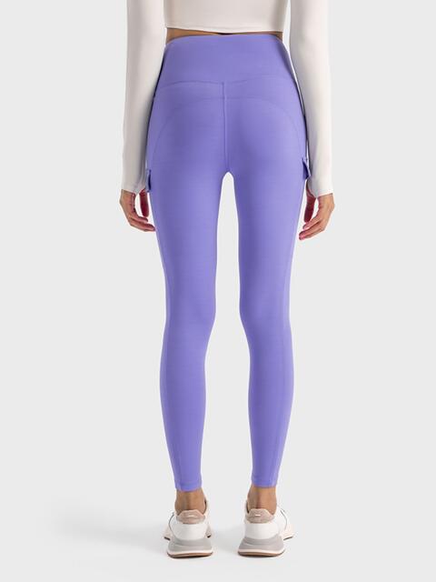 Millennia Wide Waistband Sports Leggings for a perfect OOTD – dress to impress outfits from Amexza