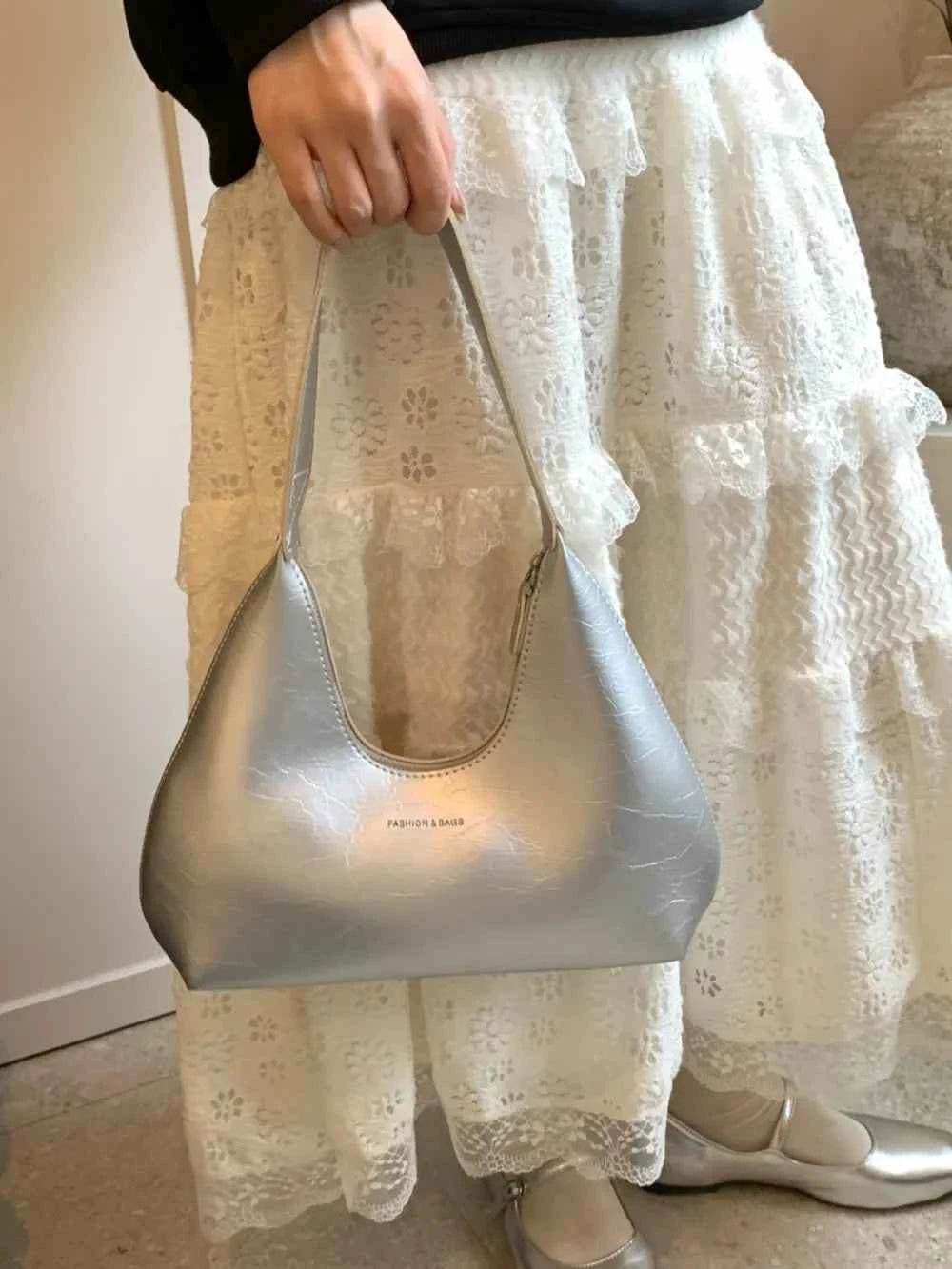 PU Leather Shoulder Bag for a perfect OOTD – dress to impress outfits from Amexza