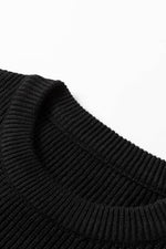 HELLO PUMPKIN Round Neck Long Sleeve Sweater for a perfect OOTD – dress to impress outfits from Amexza