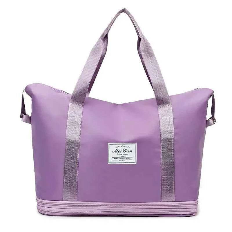 Oxford Cloth Travel Bag Lavender One Size for a perfect OOTD – dress to impress outfits from Amexza