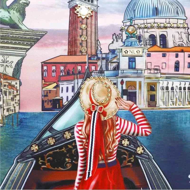 Nicole Lee USA Nylon Multifunctional Bucket Backpack for a perfect OOTD – dress to impress outfits from Amexza