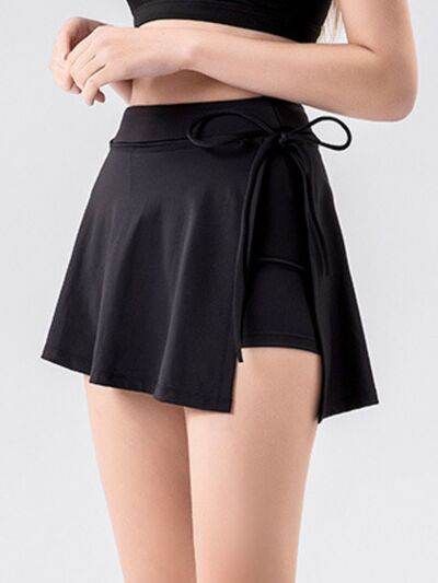 High Waist Active Skort with Pockets for a perfect OOTD – dress to impress outfits from Amexza