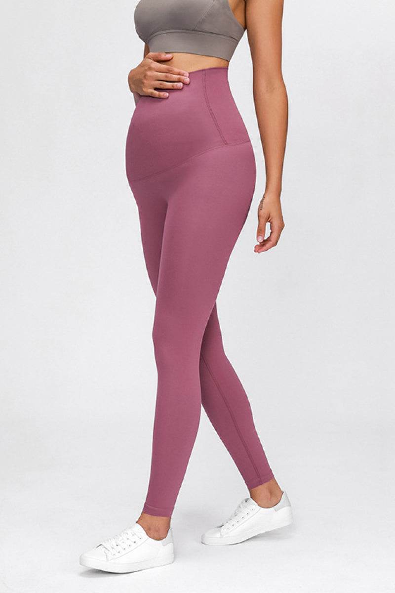 Millennia Maternity Yoga Pants Maroon for a perfect OOTD – dress to impress outfits from Amexza