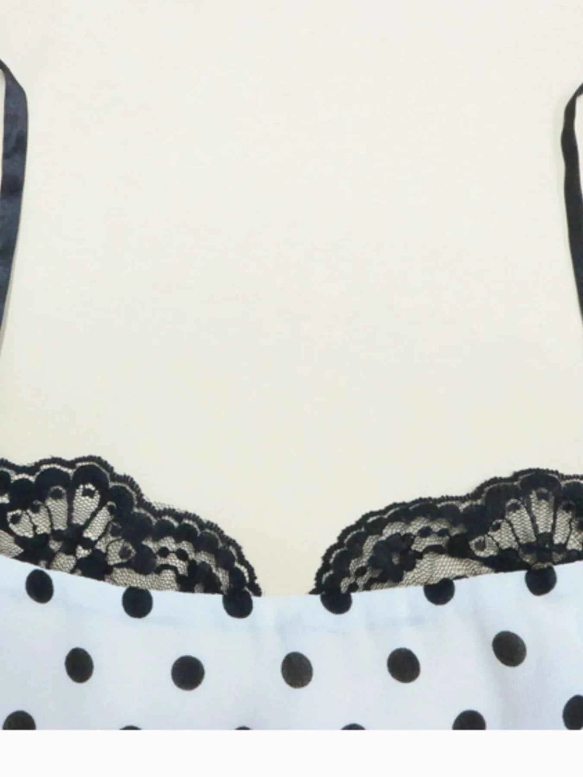 Polka Dot Sweetheart Neckline Maxi Dress