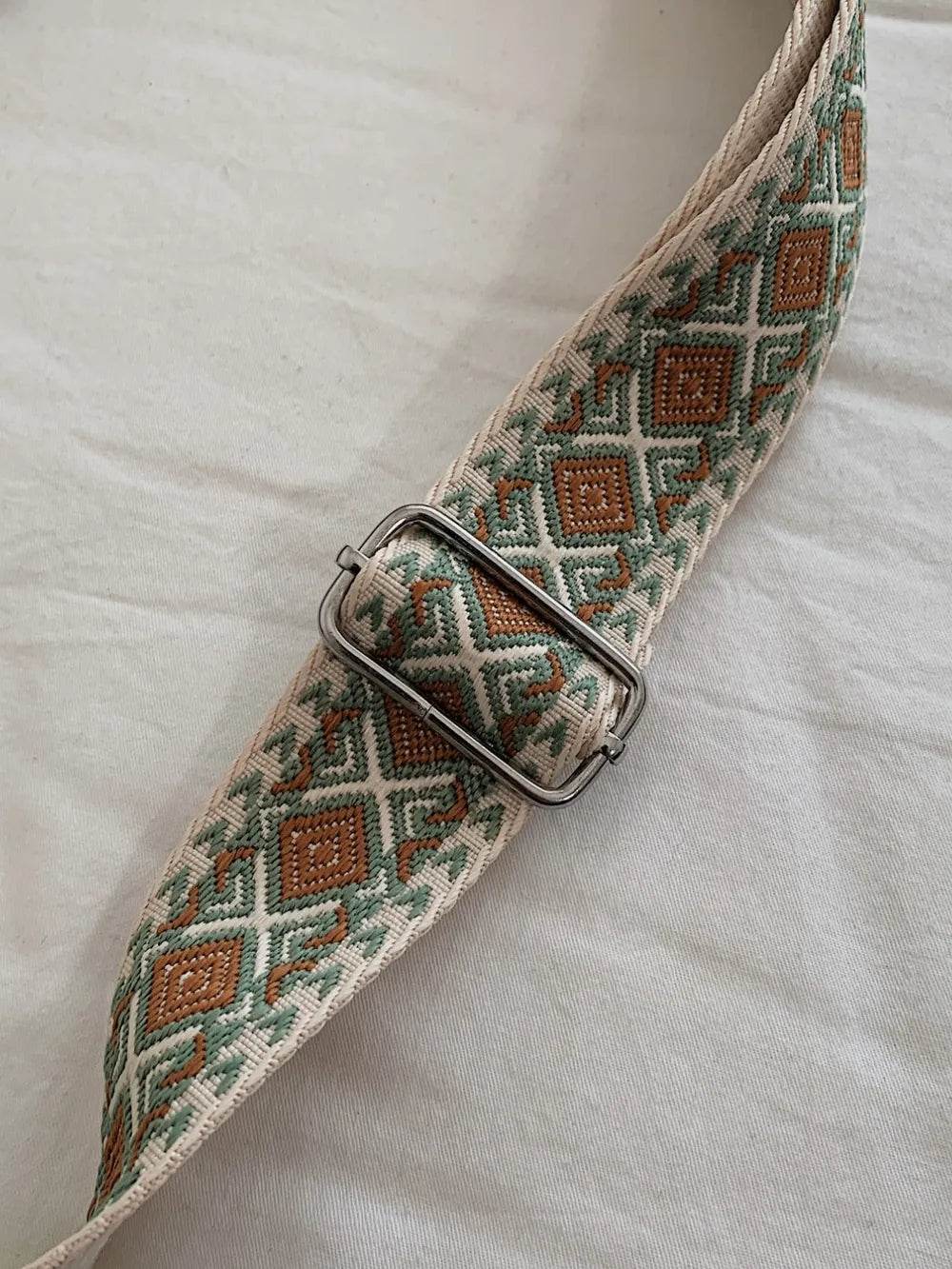 PU Leather Geometric Pattern Strap Shoulder Bag for a perfect OOTD – dress to impress outfits from Amexza