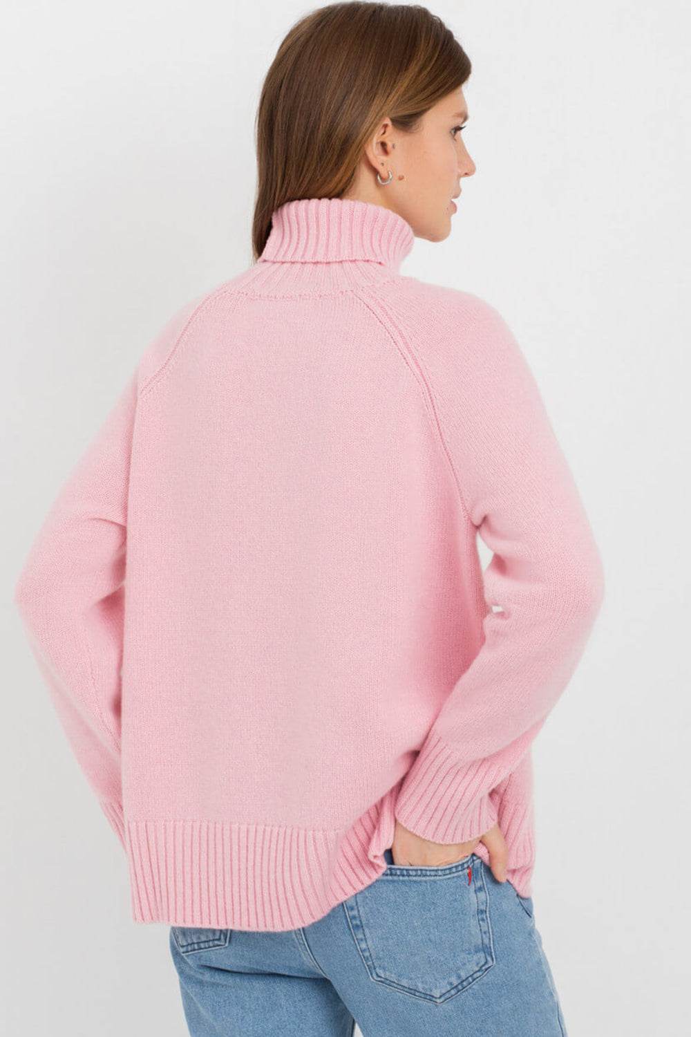 Turtle Neck Raglan Sleeve Sweater for a perfect OOTD – dress to impress outfits from Amexza