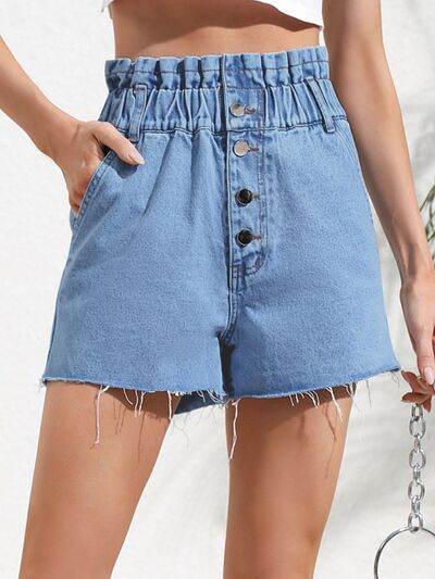 Denim Shorts with Pockets for a perfect OOTD – dress to impress outfits from Amexza