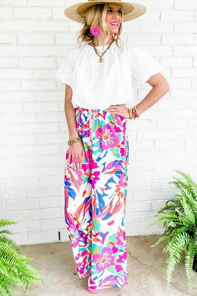 Printed Wide Leg Pants for a perfect OOTD – dress to impress outfits from Amexza