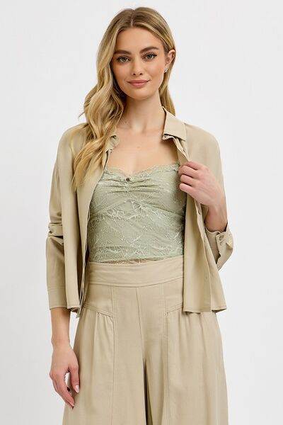 RISEN Button Down Long Sleeve Shirt for a perfect OOTD – dress to impress outfits from Amexza