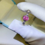 1 Carat Moissanite 925 Sterling Silver Ring for a perfect OOTD – dress to impress outfits from Amexza