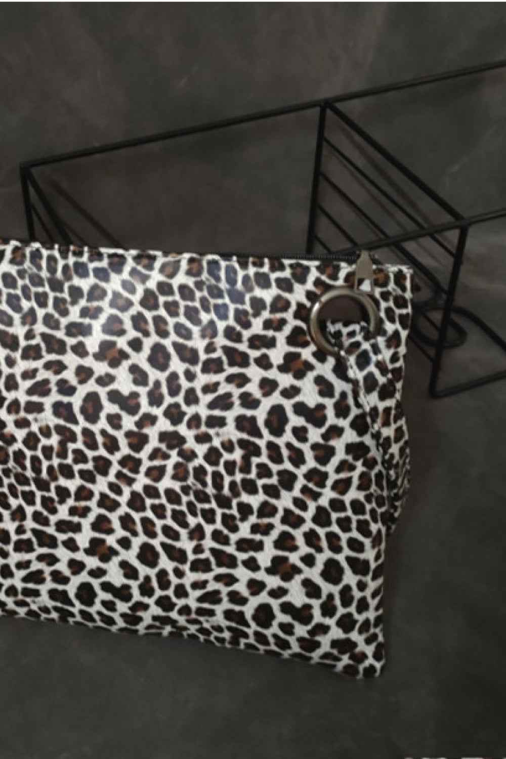 Leopard PU Leather Clutch for a perfect OOTD – dress to impress outfits from Amexza
