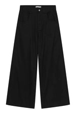 Wide Leg Jeans with Pockets Black for a perfect OOTD – dress to impress outfits from Amexza