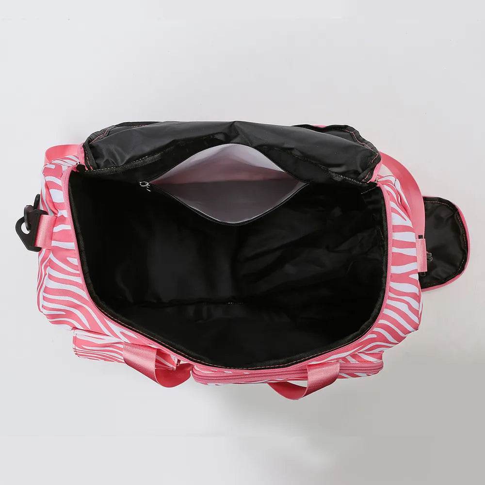 Oxford Cloth Animal Print Travel Bag for a perfect OOTD – dress to impress outfits from Amexza