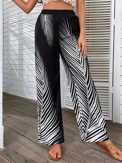 Printed Wide Leg Pants for a perfect OOTD – dress to impress outfits from Amexza