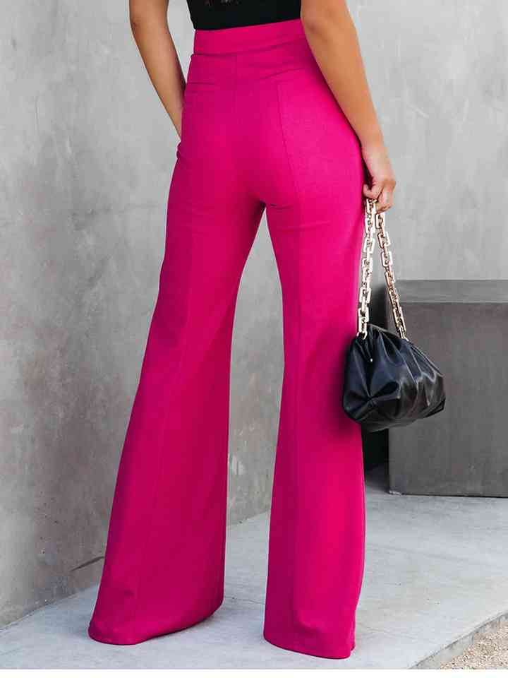 Front Slit Flare Leg Pants for a perfect OOTD – dress to impress outfits from Amexza