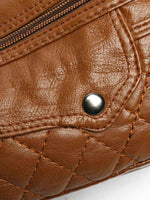 PU Leather Multi Pockets Adjustable Strap Shoulder Bag for a perfect OOTD – dress to impress outfits from Amexza