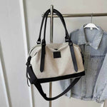 Contrast Travel Bag Black One Size for a perfect OOTD – dress to impress outfits from Amexza