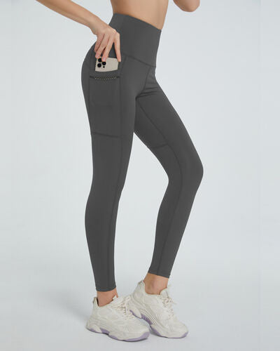 High Waist Active Leggings Dark Gray for a perfect OOTD – dress to impress outfits from Amexza