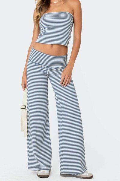 Striped Wide Leg Pants for a perfect OOTD – dress to impress outfits from Amexza