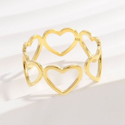 925 Sterling Silver Heart Ring for a perfect OOTD – dress to impress outfits from Amexza