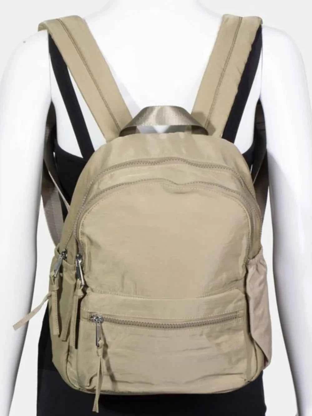Fame Nylon Multi Pocket Backpack Bag for a perfect OOTD – dress to impress outfits from Amexza