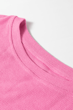 Exposed Seam Contrast Long Sleeve Sweatshirt for a perfect OOTD – dress to impress outfits from Amexza