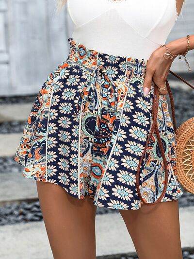 Tied Printed Shorts for a perfect OOTD – dress to impress outfits from Amexza