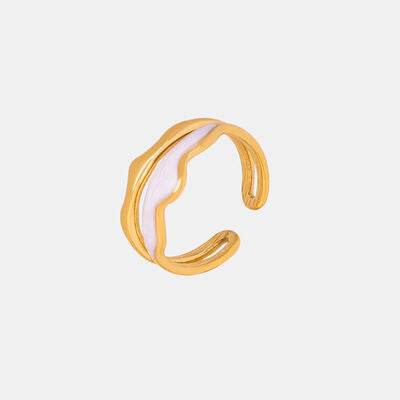 18K Gold-Plated Open Ring for a perfect OOTD – dress to impress outfits from Amexza