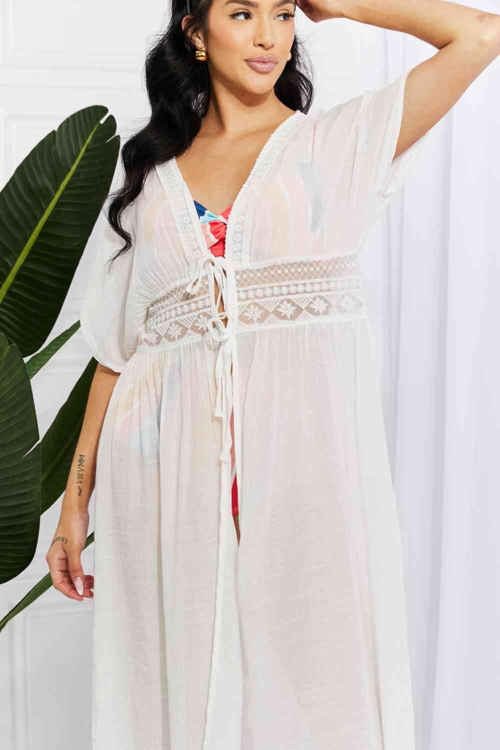 Marina West Swim Sun Goddess Tied Maxi Cover-Up for a perfect OOTD – dress to impress outfits from Amexza