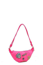 Nicole Lee USA Color Patch Croissant Bag for a perfect OOTD – dress to impress outfits from Amexza