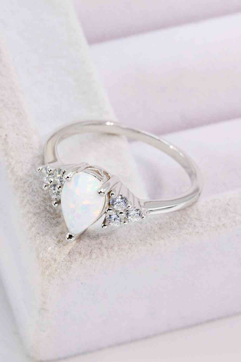 Limitless Love Opal and Zircon Ring for a perfect OOTD – dress to impress outfits from Amexza