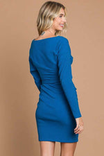 Culture Code Full Size Off Shoulder Dolman Sleeve Dress for a perfect OOTD – dress to impress outfits from Amexza