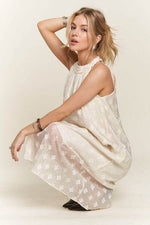 ADORA Applique Pearl Detail Grecian Neck Midi Dress for a perfect OOTD – dress to impress outfits from Amexza