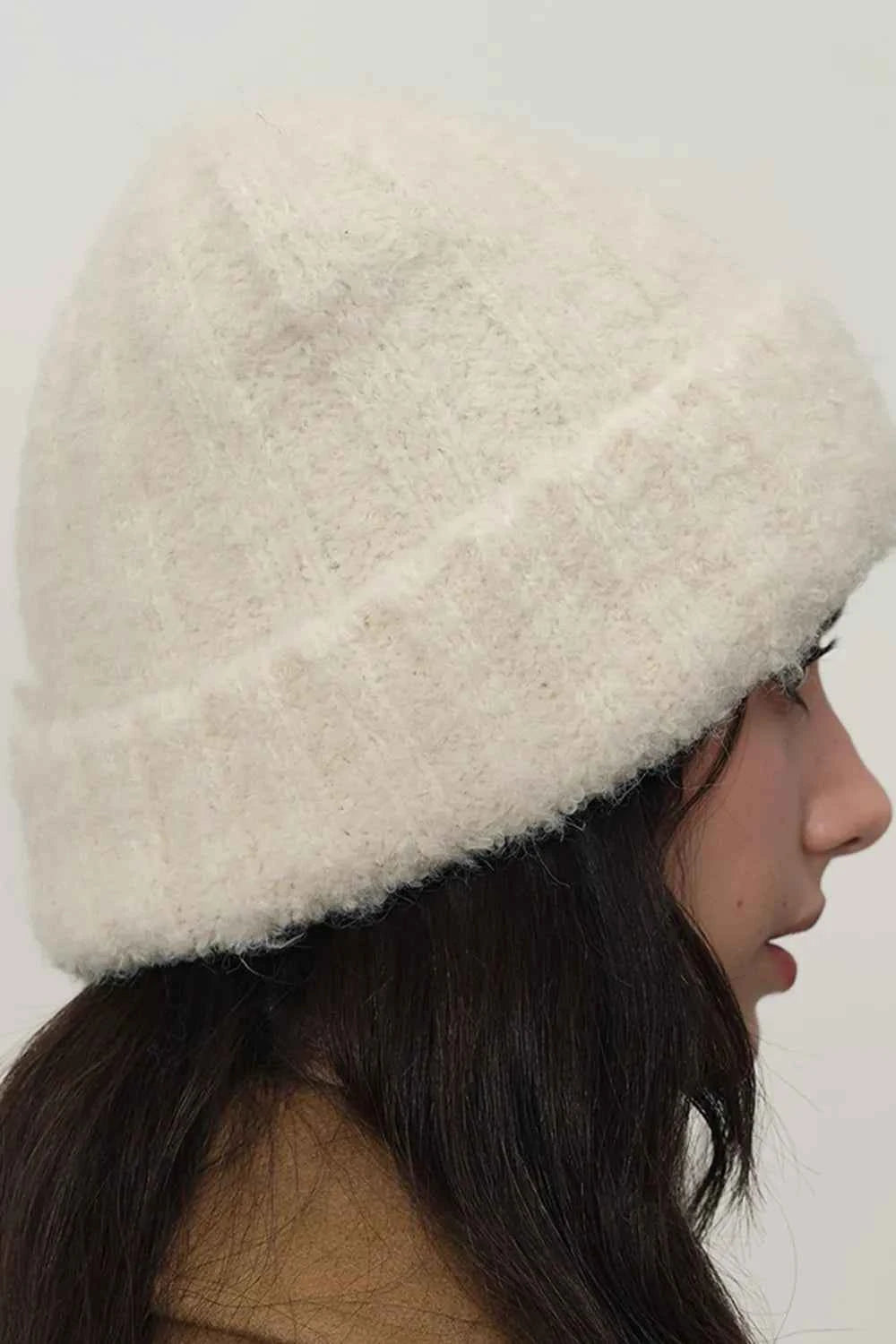Solid Color Thermal Knit Hat for a perfect OOTD – dress to impress outfits from Amexza