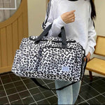 Oxford Cloth Animal Print Travel Bag for a perfect OOTD – dress to impress outfits from Amexza