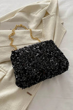 Sequin Removable Strap Shoulder Bag for a perfect OOTD – dress to impress outfits from Amexza