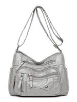 PU Leather Multi Pockets Adjustable Strap Shoulder Bag for a perfect OOTD – dress to impress outfits from Amexza