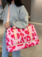 Oxford Cloth Leopard Travel Bag for a perfect OOTD – dress to impress outfits from Amexza