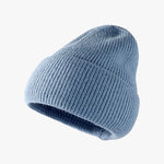 Thermal Solid Knit Hat Light Blue One Size for a perfect OOTD – dress to impress outfits from Amexza