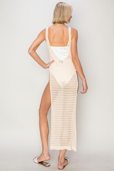 HYFVE Crochet Backless Cover Up Dress for a perfect OOTD – dress to impress outfits from Amexza