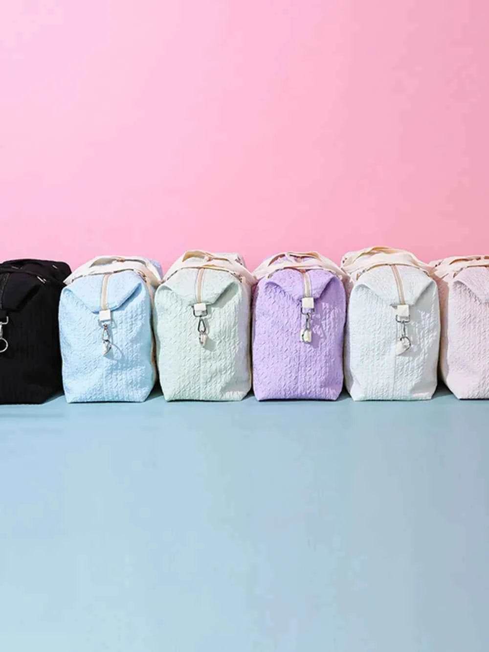 Texture Oxford Cloth Travel Bag for a perfect OOTD – dress to impress outfits from Amexza