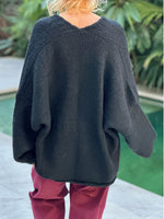 Pocketed V-Neck Button Up Cardigan for a perfect OOTD – dress to impress outfits from Amexza